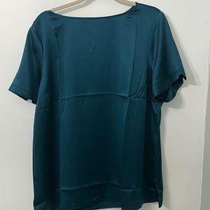 Ravella Emilia 100% silk. Can be hand or machine washed (no dryer).